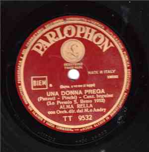 Alma Rella - Una Donna Prega / Pura Fantasia