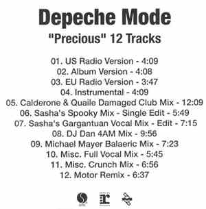 Depeche Mode - Precious