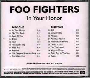 Foo Fighters - In Your Honor