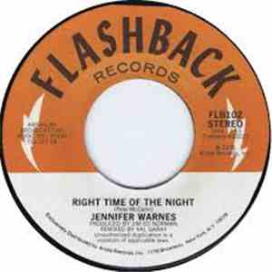 Jennifer Warnes - Right Time Of The Night