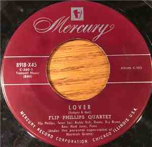Flip Phillips Quartet - Lover / Blue Room