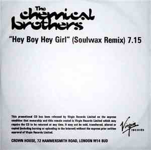 The Chemical Brothers - Hey Boy Hey Girl (Soulwax Remix)