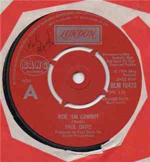 Paul Davis  - Ride 'Em Cowboy