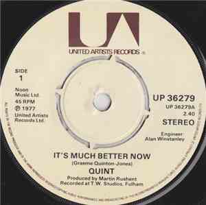 Quint - It's Much Better Now