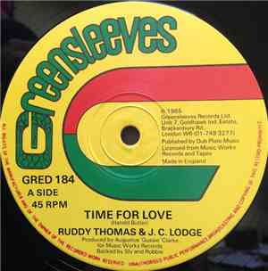 Ruddy Thomas & J. C. Lodge / Ruddy Thomas - Time For Love / In The Summer Time