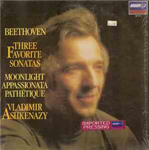 Vladimir Ashkenazy - Beethoven: Three Favorite Sonatas