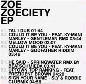 Zoe - Zoeciety EP