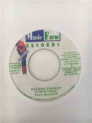 Paul Elliott  - Tonight, Tonight