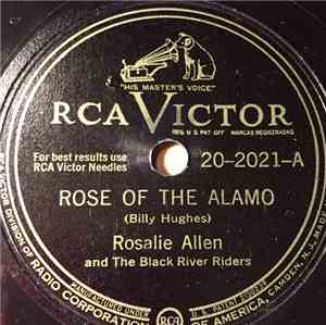 Rosalie Allen And The Black River Riders - Rose Of The Alamo / Me Go Where  ...