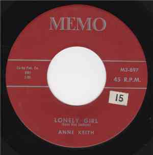 Anne Keith - Lonely Girl / Lovers Prayer