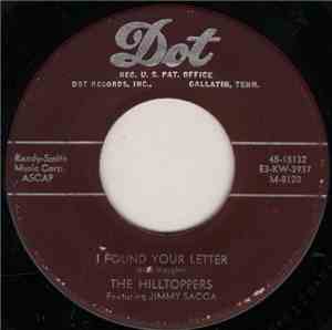 The Hilltoppers - I Found Your Letter  /  Till Then