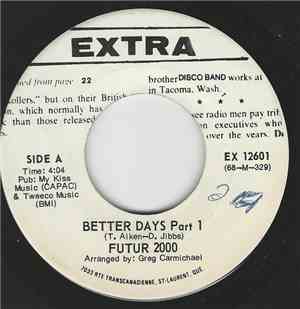 Tony Aiken & Future 2,000 - Better Days