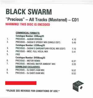 Black Swarm  - Precious -All Tracks (Mastered)- CD1