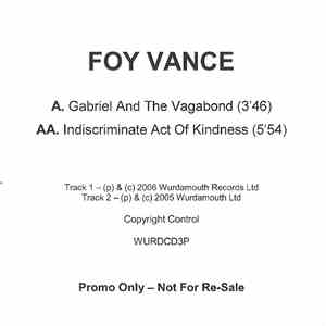 Foy Vance - Gabriel And The Vagabond