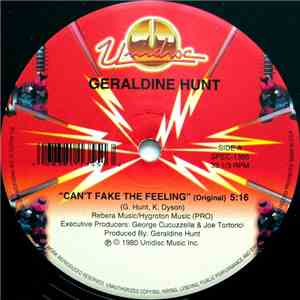 Geraldine Hunt - Can't Fake The Feeling