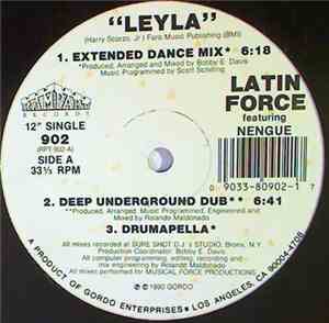 Latin Force Featuring Nengue - Leyla
