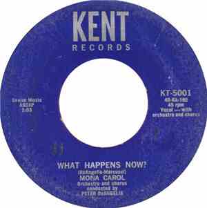 Mona Carol - Never A Bride / What Happens Now?