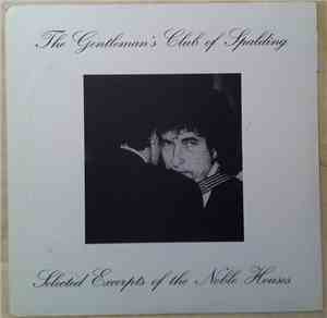 Bob Dylan - The Gentleman's Club Of Spalding - Selected Excerpts Of The Nob ...
