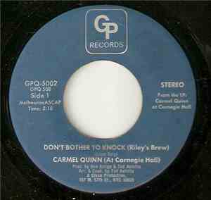 Carmel Quinn - Don't Bother To Knock (Riley's Brew)