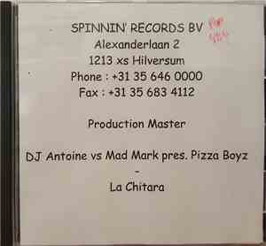 DJ Antoine vs. Mad Mark Pres. Pizza Boyz - La Chitara