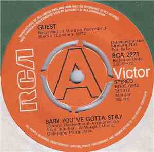 Guest  - Baby You've Gotta Stay