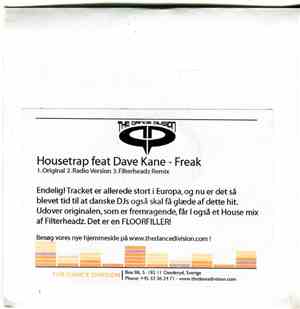 Housetrap Ft. Dave Kane - Freak