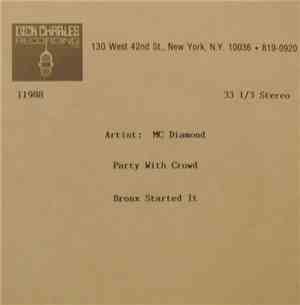 MC Diamond - Bronx Started It