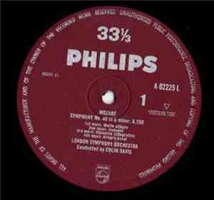 Mozart, The London Symphony Orchestra, Sir Colin Davis - Symphony No. 39 In ...