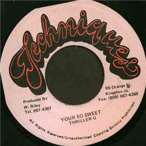 Thriller U - Your So Sweet