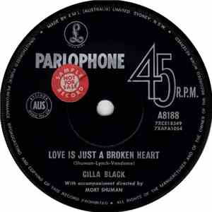 Cilla Black - Love's Just A Broken Heart
