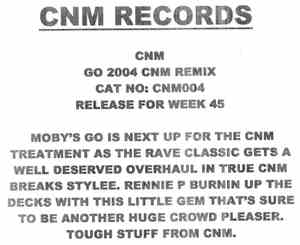 CNM - Go 2004 (CNM Remix)