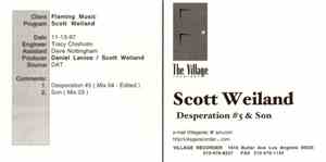 Scott Weiland - Desperation #5 & Son