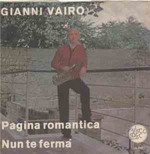 Gianni Vario - Pagina Romantica / Nun Te Ferma
