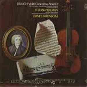 J.S. Bach - Itzhak Perlman, Neil Black , The English Chamber Orchestra, Dan ...