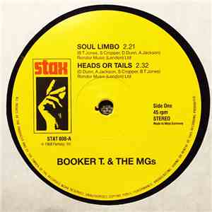 Booker T. & The MGs - Soul Limbo / Heads Or Tails / Soul Clap '69 / Time Is ...