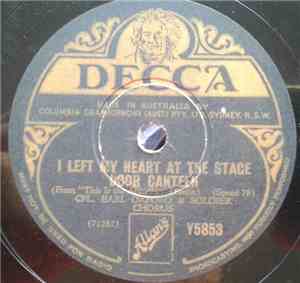 Earl Oxford And  The All Soldier Orchestra & Chorus - I Left My Heart At Th ...