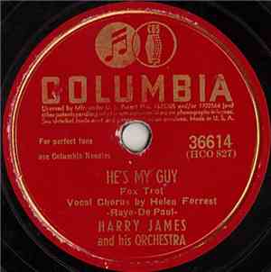 Harry James And His Orchestra - He's My Guy / You're In Love With Someone E ...