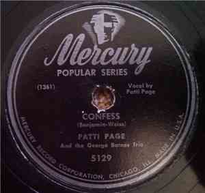 Patti Page - Confess / Twelve O'Clock Flight
