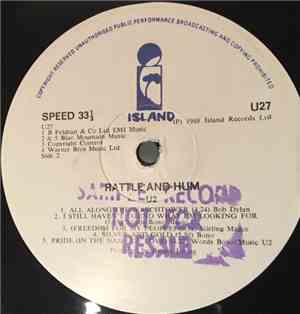 U2 - Rattle And Hum