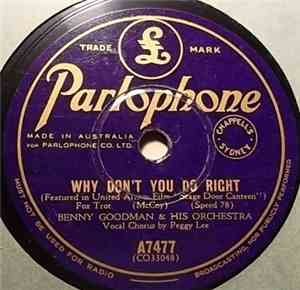 Benny Goodman & His Orchestra - Why Don't You Do Right / The Count