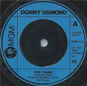 Donny Osmond - Too Young