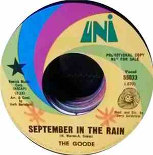 The Goode - September In The Rain