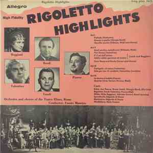 Hilde Reggiani, Giorgio Bardi, Jan Peerce, Francesco Valentino, Bruno Landi ...