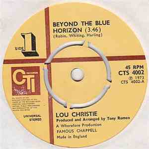Lou Christie - Beyond The Blue Horizon/Hey You Cajun