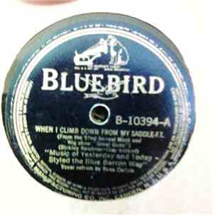 Music Of Yesterday And Today Styled The Blue Baron Way - When I Climb Down  ...