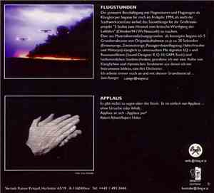 Sam Auinger / Robert Adrian & Rupert Huber - Flugstunden / Applaus