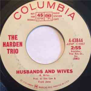 The Harden Trio - Husbands And Wives / Seven Days Of Crying (Makes One Weak ...