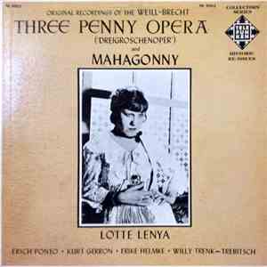 Weill - Brecht, Lotte Lenya - Three Penny Opera (