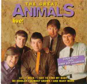 The Animals - The Great Animals Live!