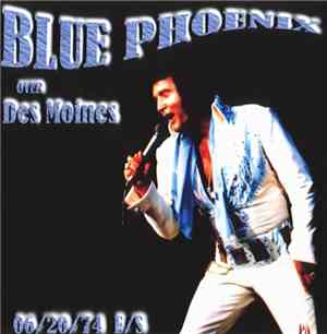 Elvis Presley - Blue Phoenix Over Des Moines  20 June 1974 - Evening Show - ...